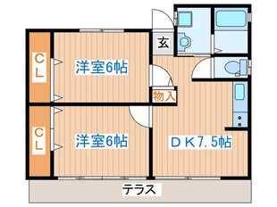 マリン舟入の物件間取画像